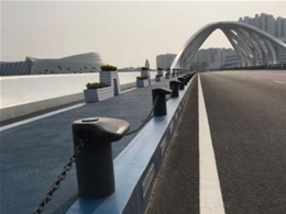 系船柱--西海岸貝殼橋